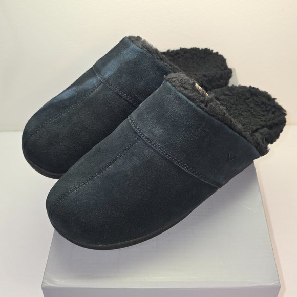 Vionic Alfons Scuff Slipper in Black, Men's US Size 8 Med - Picture 3 of 6